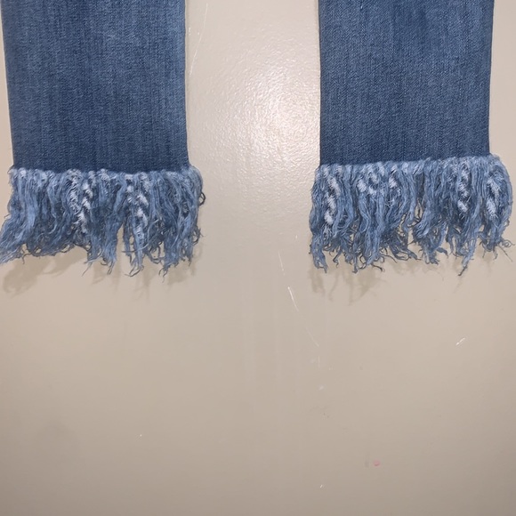 Girls capris blue jeans  skinny fit - Picture 6 of 7